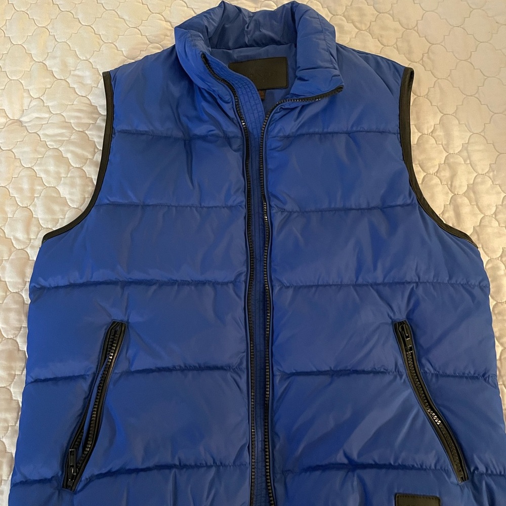 Men’s Coach puffer vest size Small